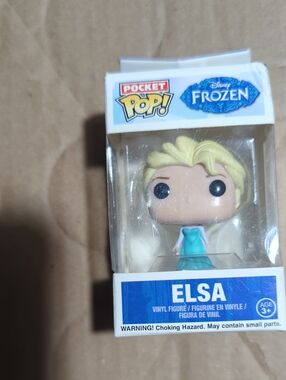 Funko Pocket Pop! Elsa in Teal Dress with Blonde Hair